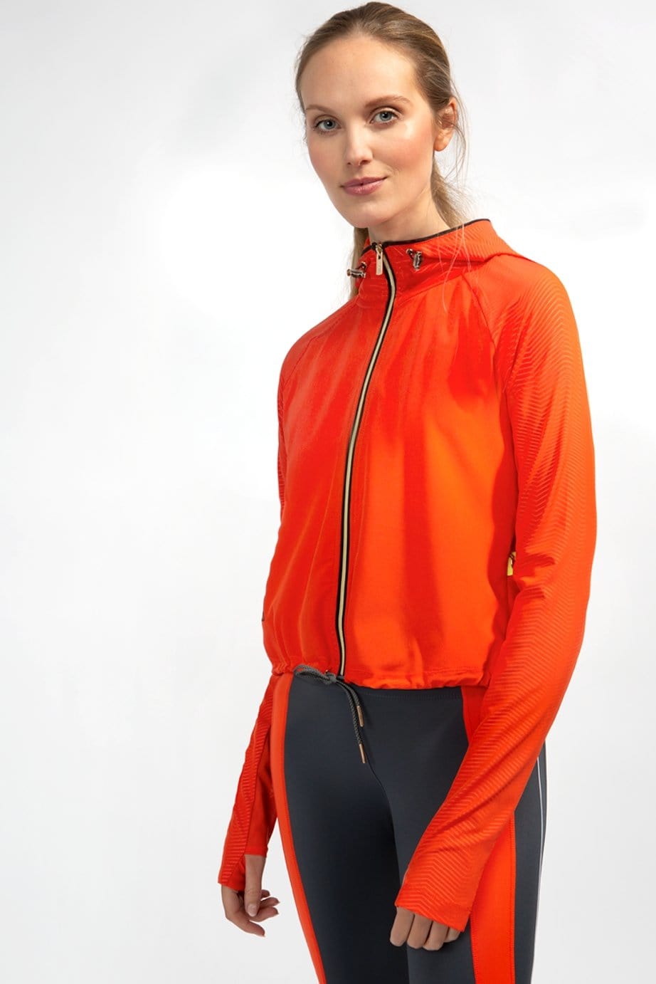 XRT orange sport jacket for women