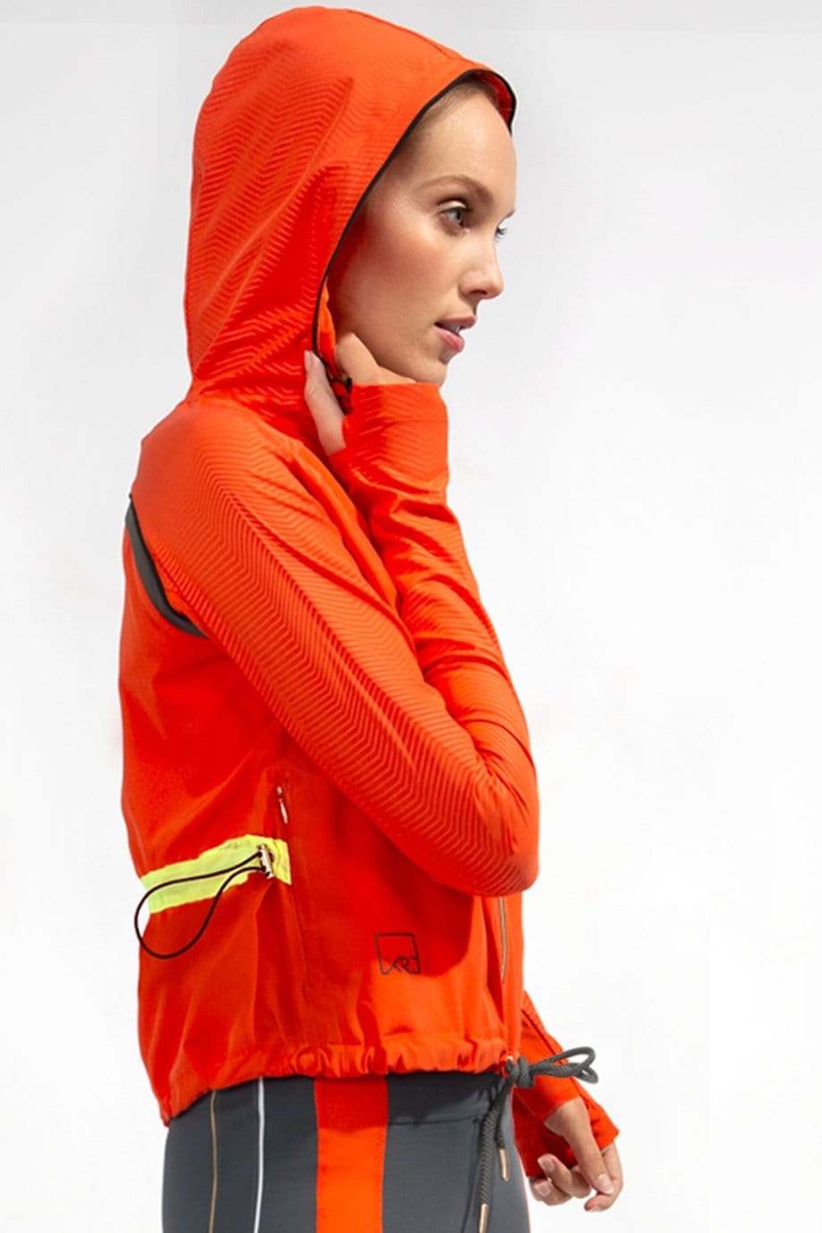 XRT orange sport jacket for women