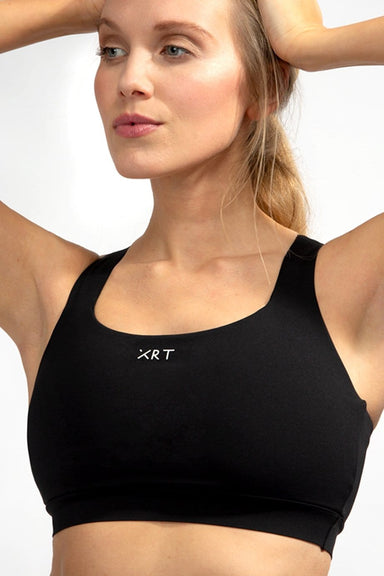 XRT black sports bra