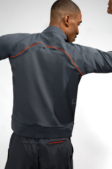 XRT dark grey zip long sleeve sport t-shirt